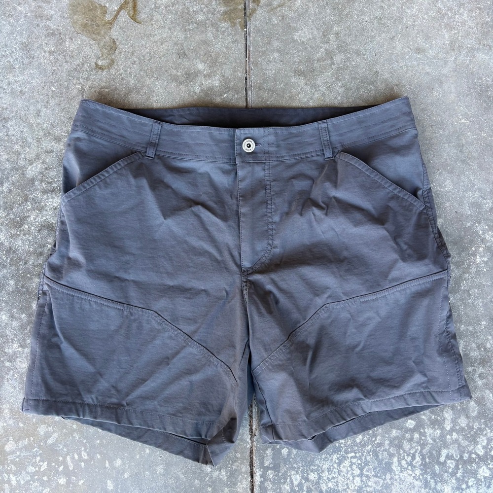 Kuhl Renegade Shorts Men's 38 Charcoal Gray Outdoor Lightweight Hiking Utility
